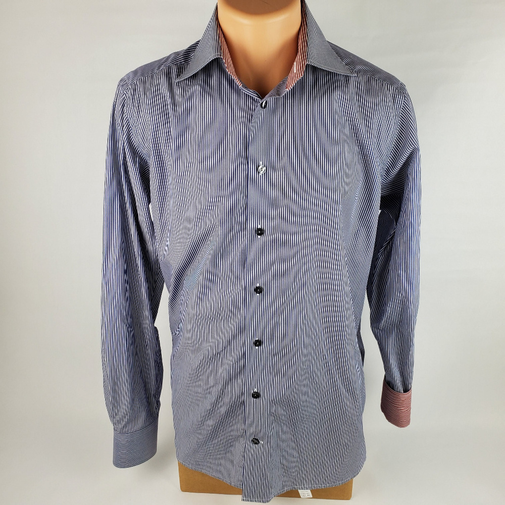 Eton 15.5/39 Medium Contemporary Fit Flip Cuff EUC